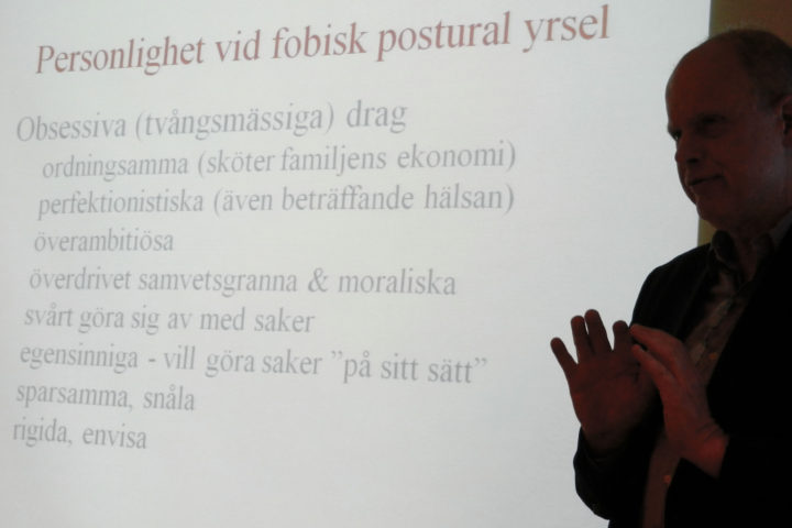 Anders Lundin föreläser om funktionell yrsel