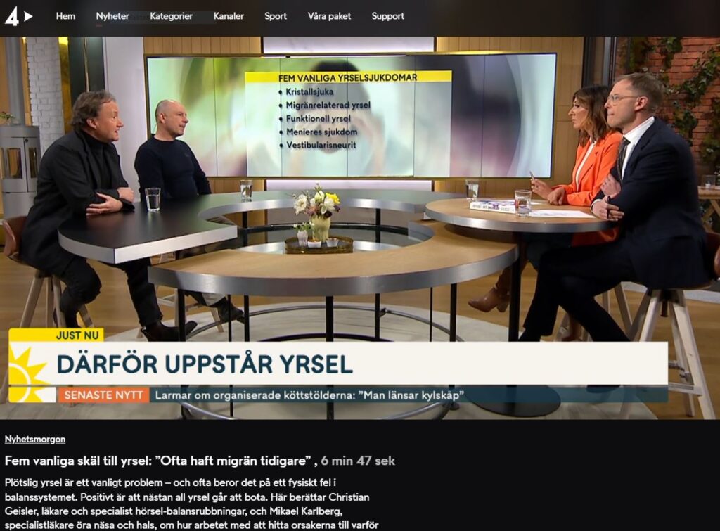 Tv4 morgonsoffa om yrsel