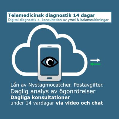 Tidsbegränsat abonnemang Nystagmocatcher Vertigocatcher